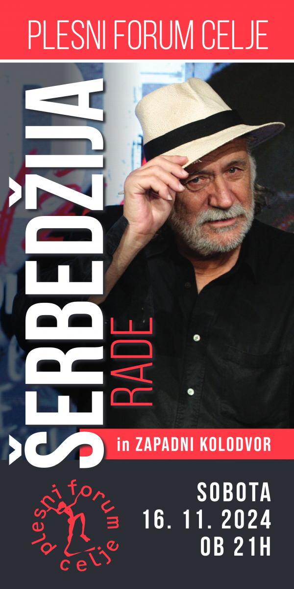 Read more about the article RADE ŠERBEDŽIJA & Band Zapadni kolodvor – 16.11.2024