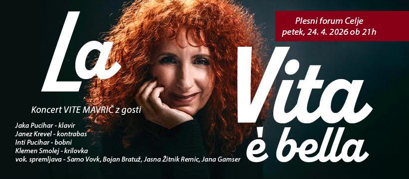 Read more about the article Koncert La Vita è bella – Vita Mavrič